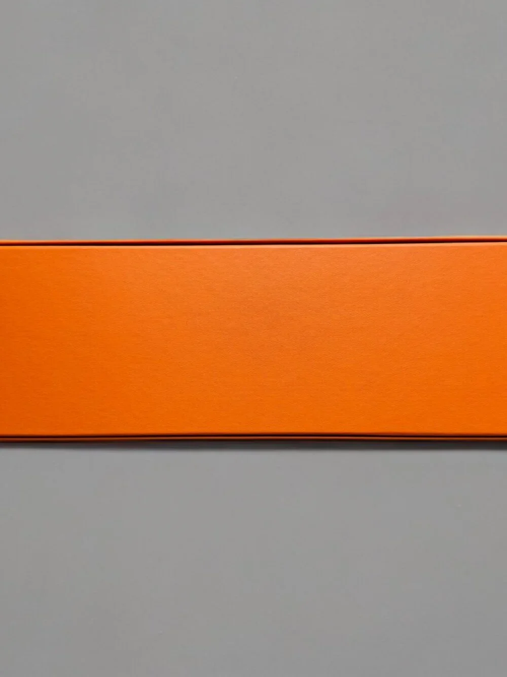 Hermes Orange Long Empty Tie Gift Box 14.75" x 5" x 1" - Picture 3 of 3